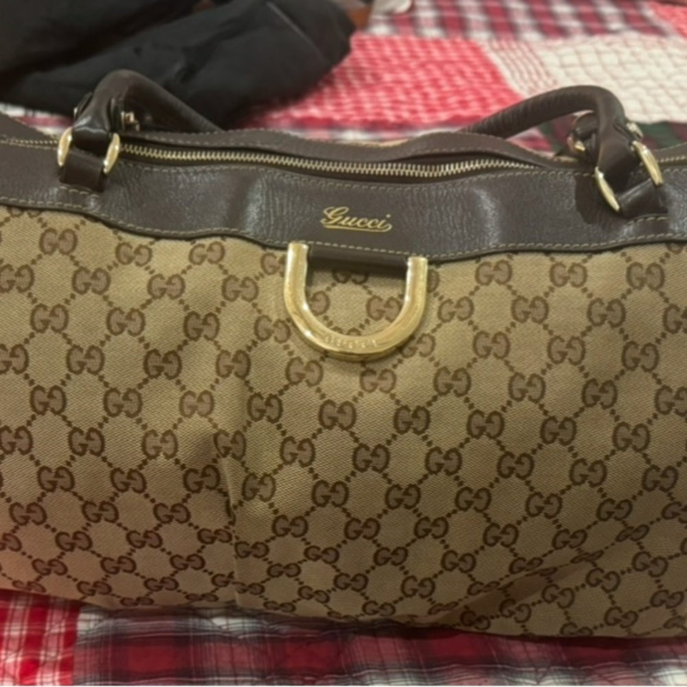 Gucci Brown and Gold Women's Bag